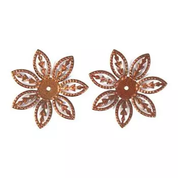 Шапочка декоративная FIN1279, 27*4мм, 30 шт/уп (медь)