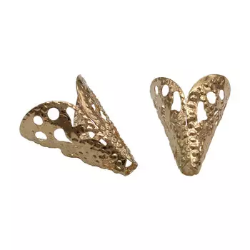 Шапочка для бусин 4AR211, 12мм 30шт/упак, Astra&amp;Craft (Золото)