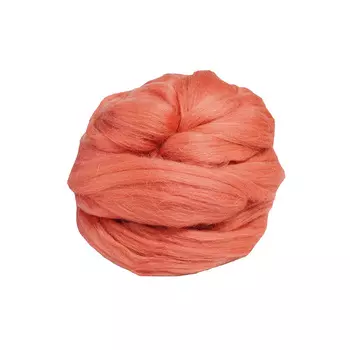 Шерсть для валяния мериносовая тонкая 100%, 100 гр. (0982 гранат)