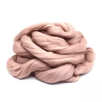 Шерсть для валяния мериносовая тонкая 100%, 100 гр. (0536 фрез)