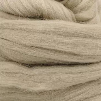 Шерсть для валяния полутонкая 100%, 100 гр. (0513 жемчуг)