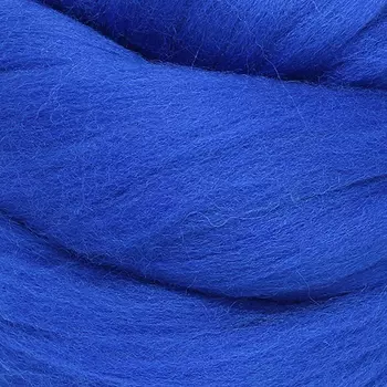 Шерсть для валяния тонкая, 50 гр., 'Астра' (0170 василек)