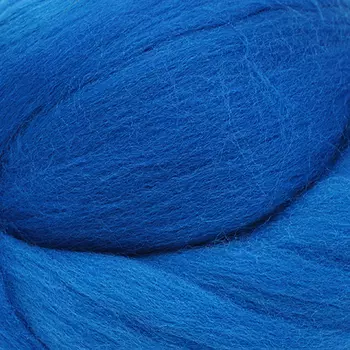 Шерсть для валяния тонкая, 50 гр., 'Астра' (0339 морская волна)