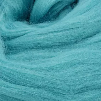 Шерсть для валяния тонкая, 50 гр., 'Астра' (0644 водопад)