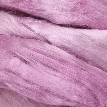 Шерсть для валяния вискоза 100%, 50 гр. (0322 орхидея)