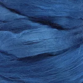 Шерсть для валяния вискоза 100%, 50 гр. (3605 синий)