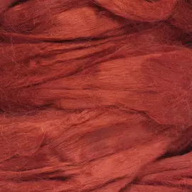 Шерсть для валяния вискоза 100%, 50 гр. (0086 терракот)