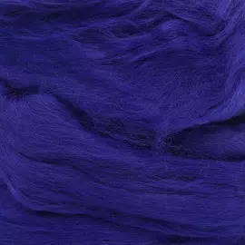 Шерсть для валяния вискоза 100%, 50 гр. (2040 ультрафиолет)