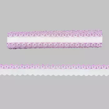 Шитье 2,8см однотонное (100% полиэстер) ТСВ-1018 (А645)