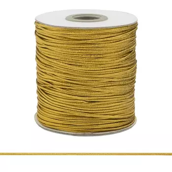 Шнур эластичный 0370-6150 1,5мм металлизированный (яркое золото)
