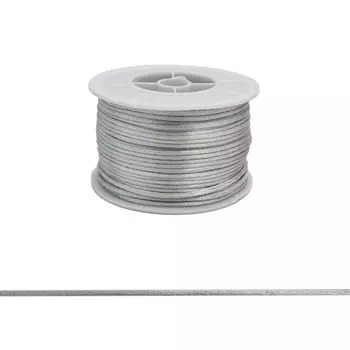 Шнур атласный (для воздушных петель), 2 мм*45,7 м (78 стальной)