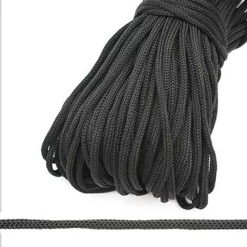 Шнур вязаный, п/п 5мм*100м (1850 черный)