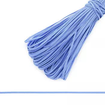 С1094 (C653) Шнур 'сутаж' 3мм*50м (голубой)