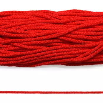 Шнур вязаный п/п 6мм*100м (6-18 красный)