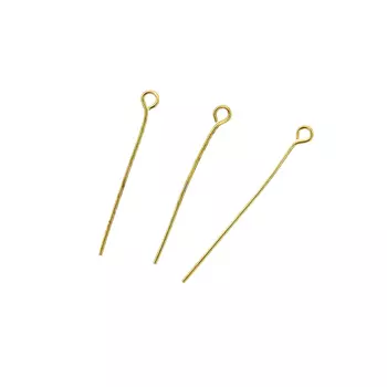 Штифт с петлей, 0,7*30мм, 50шт/уп (золото)