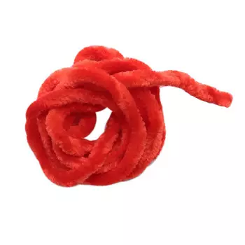 Синель для брошей 5мм*1м, микрополиэстер, Astra&amp;Craft (огненно-красный)