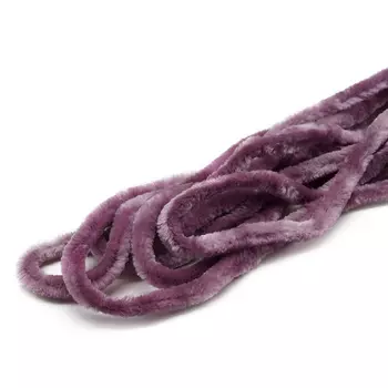 Синель для брошей 5мм*3м, цвет фиолетовый