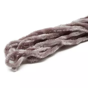 Синель для брошей 5мм*3м, цвет кофейный