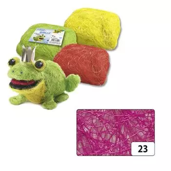 Сизаль, 50г (8550) Folia (23 розовый)