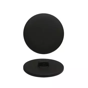 СК903 Пуговица 28мм, черная резина