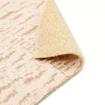 SK-8371L/36 Искусственная дубленка (100%п/э), 50*50см, Astra&amp;Craft (пудра)