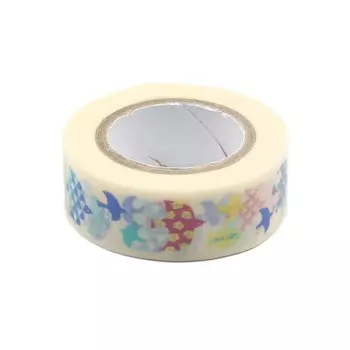 Скотч бумажный декоративный, 15 мм*10 м (16)