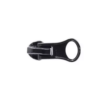 Слайдер вит. Т7 для молнии с водонепрон. покрытием (черный)