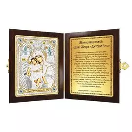 СМ7011 Набор для вышивания бисером 'Нова Слобода' 'Божия Матерь 'Достойно Есть'', 7x10 см