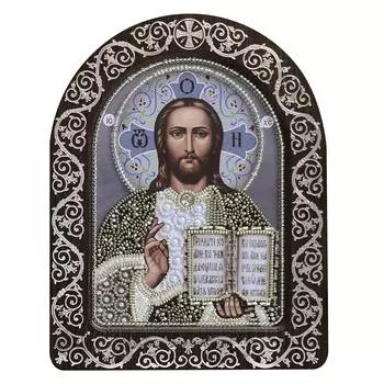 СН5036 Набор для вышивания бисером 'Венчальная пара Господь Вседержитель' 13,5*10 см