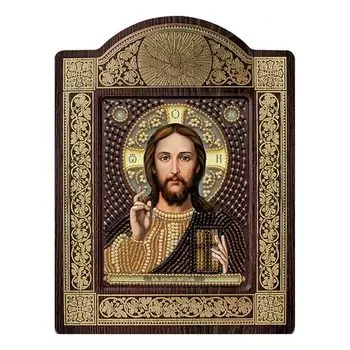 СН8001 Набор для вышивания бисером 'Нова Слобода' 'Христос Спаситель', 9х11 см