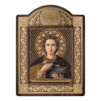 СН8033 Набор для вышивания бисером 'Нова Слобода' 'Св. Вмч. Целитель Пантелеимон', 9x11 см