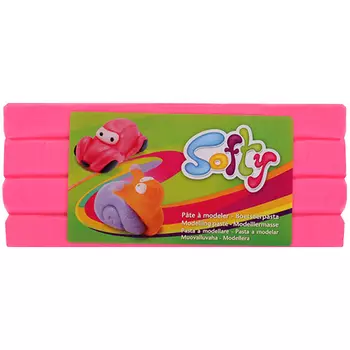 SO0870500 Пластилин SOFTY 500 гр. (475 розовый)