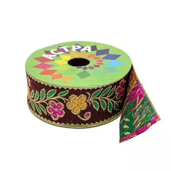 SR1132 Тесьма жаккардовая, 40 мм*9 м, Astra&amp;Craft (С1)