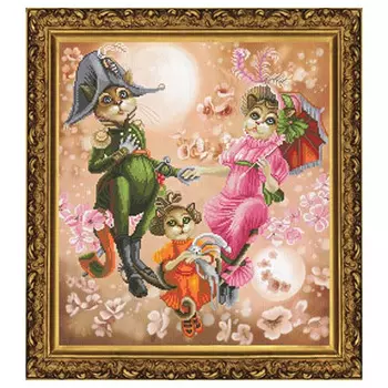 СР1162 Набор для вышивания 'Нова Слобода' 'Семейная идиллия', 32х36 см