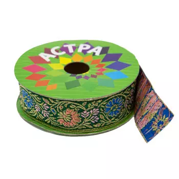 SR1258 Тесьма жаккардовая, 30 мм*9 м, Astra&amp;Craft (С4)