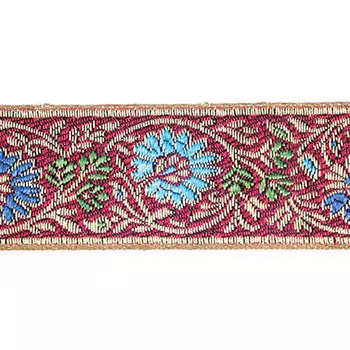 SR1258 Тесьма жаккардовая, 30 мм*9 м, Astra&amp;Craft (розовый)