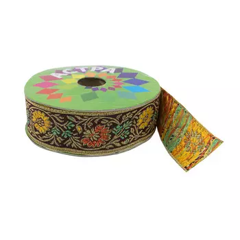 SR1258 Тесьма жаккардовая, 30 мм*9 м, 'Астра' (С5)