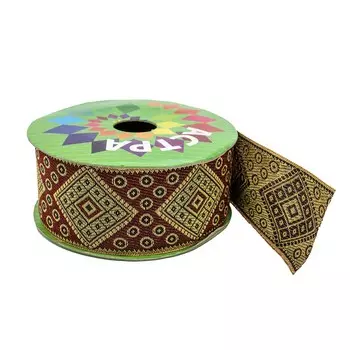 SR1353 Тесьма жаккардовая, 40 мм*9 м, Astra&amp;Craft (25)