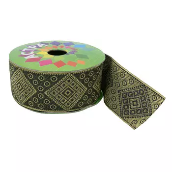 SR1353 Тесьма жаккардовая, 40 мм*9 м, Astra&amp;Craft (17)