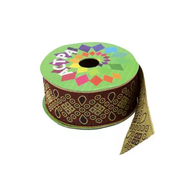 SR1359 Тесьма жаккардовая, 40 мм*9 м, Astra&amp;Craft (25)