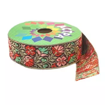 SR1867 Тесьма жаккардовая, 30 мм*9 м, 'Астра' (С10)