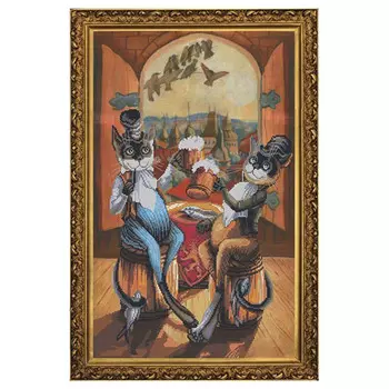 СР3115 Набор для вышивания 'Любители пива'28х46 см