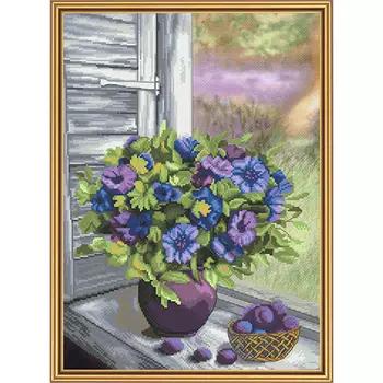 СР3213 Набор для вышивания 'Лиловый полдень' 25x35см