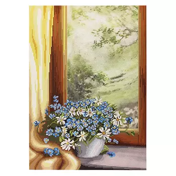 СР3215 Набор для вышивания 'Цветочная фантазия' 25x35см