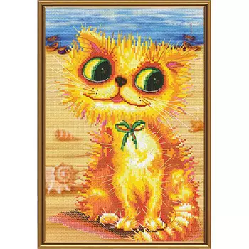 СР5189 Набор для вышивания 'Нова Слобода' 'Золотинка на море', 15х22 см