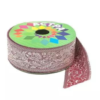 SR656 Тесьма жаккардовая, 40 мм*9 м, Astra&amp;Craft (27)