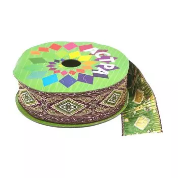 SR676 Тесьма жаккардовая, 40 мм*9 м, Astra&amp;Craft (27)