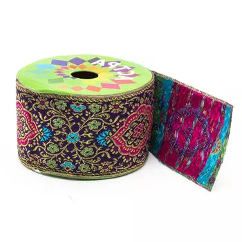 SR931 Тесьма жаккардовая, 50 мм*9 м, 'Астра' (С6)