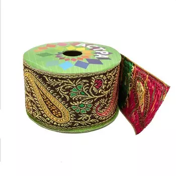 SR932 Тесьма жаккардовая, 60 мм*9 м, 'Астра' (C1)