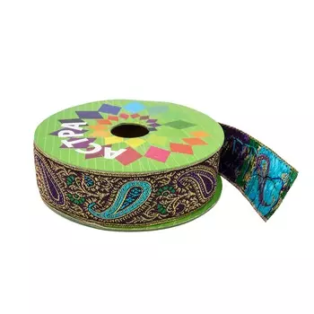 SR938 Тесьма жаккардовая, 30 мм*9 м, 'Астра' (C12)